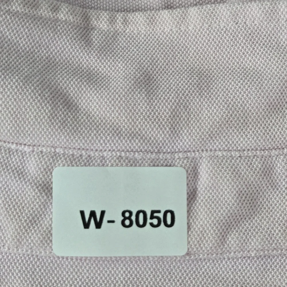 Ralph Lauren Women Polo M Pink Embroidered Knit Oxford Button Logo Short Sleeve
